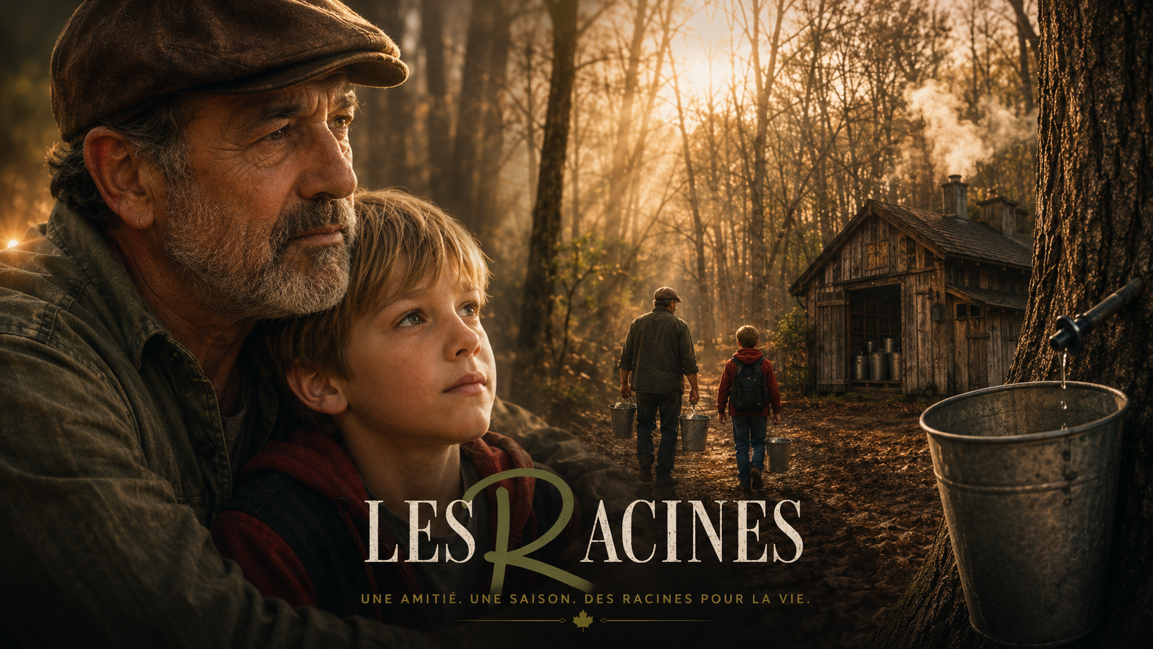 Les Racines Landscape Poster